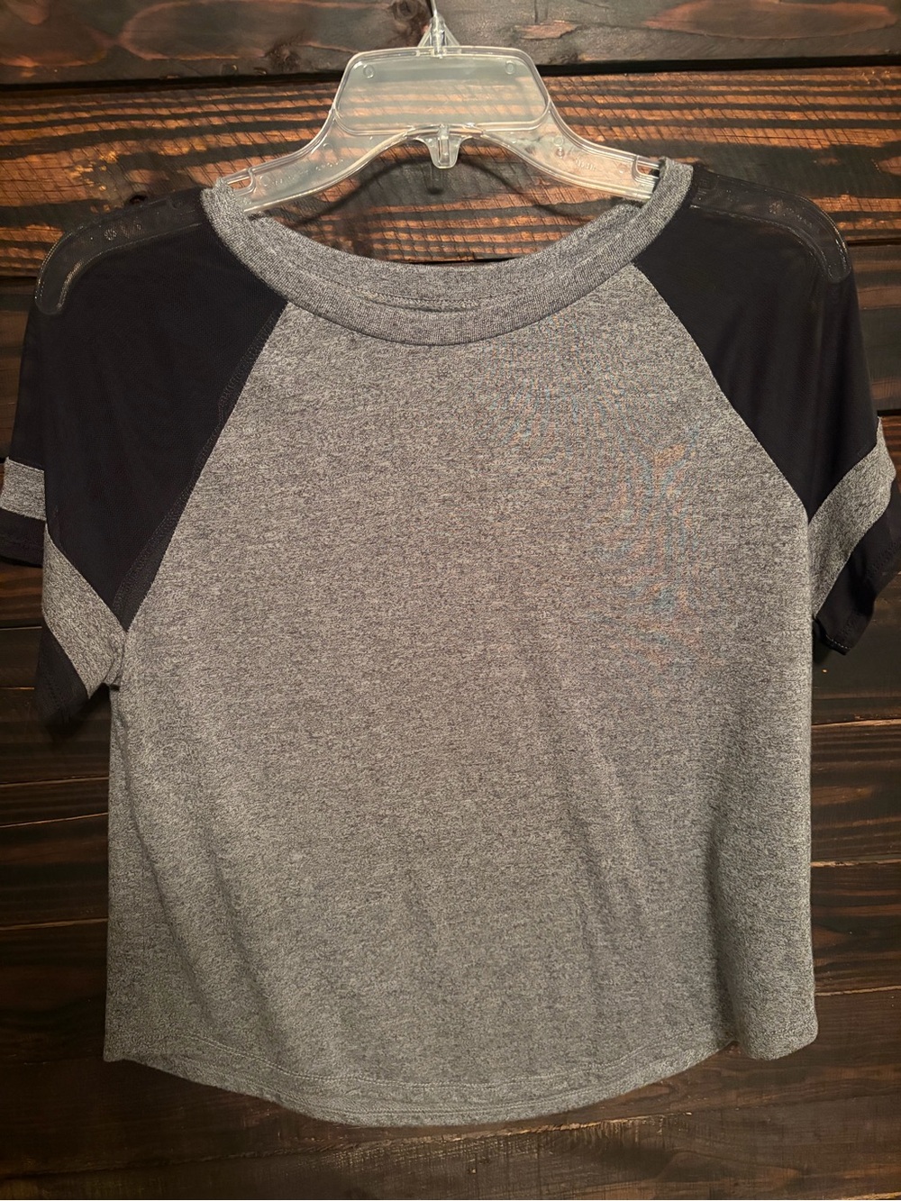 Women’s Large shirt with mesh shoulders